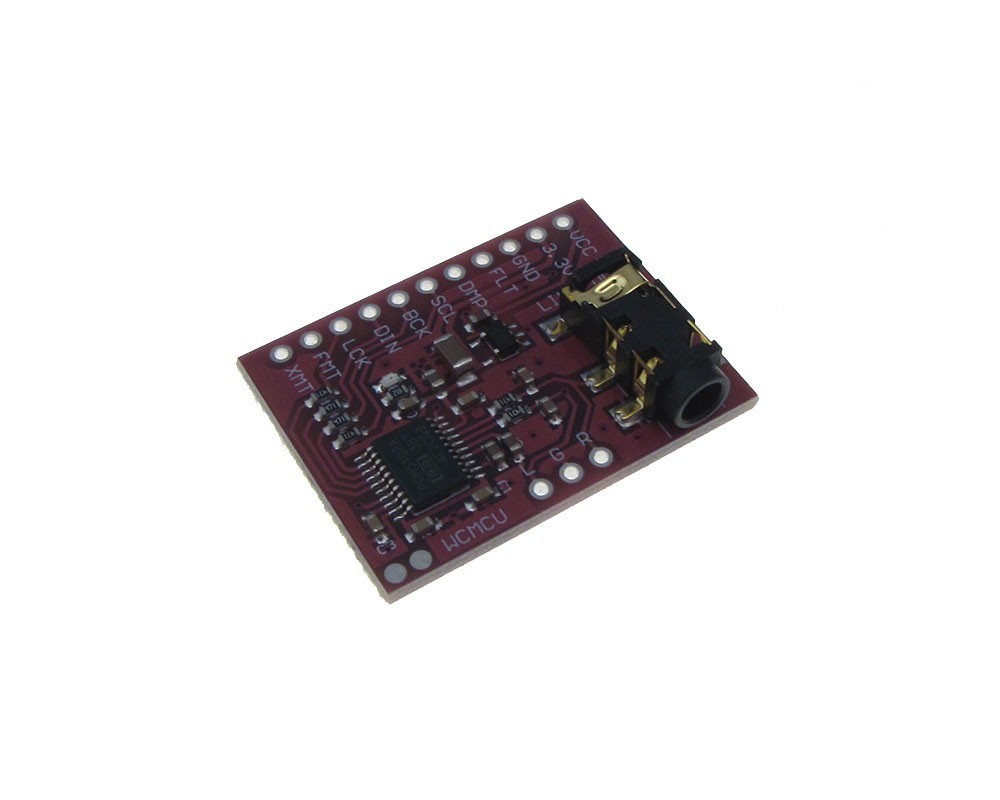 PCM5102 DAC Decoder 3.5mm Stereo Jack I2S Player Breakout Board