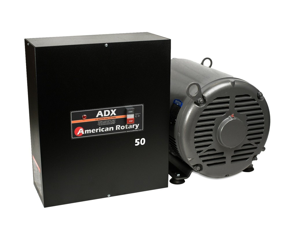 Extreme Duty American Rotary Phase Converter ADX50 50 HP Digital Smart Series