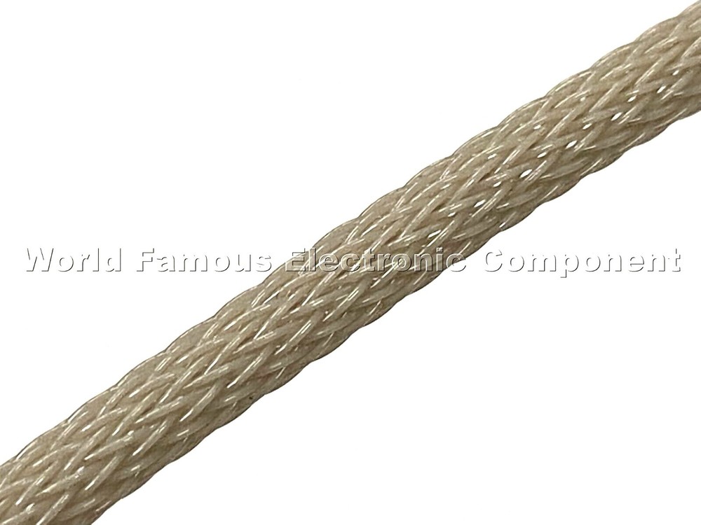 Beige PET flex braided expandable sleeving – USA