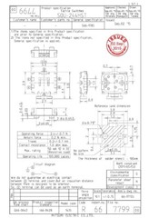 20PS SOU-244HST Mitsumi SWITCH TACTILE SPST-NO 0.05A 12V