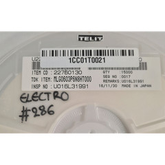 MLG0603P6N8HT000 Fixed Inductor 6.8nH 300mA 750mΩ SM Telit 14234 Units