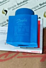 2PCS LOT- Danfoss 018F6176 Solenoid Coil BE230AS, DIN Spade,220 – 230VAC- NEW