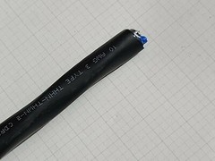 SP Cable 10/3C Tray Cable TC-ER THHN/THWN-2 Direct Burial TC 600V E2 Black /25ft