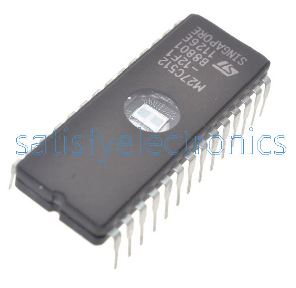 10pcs M27C512 M27C512-12F1 M27C512 EPROMs ST NEW