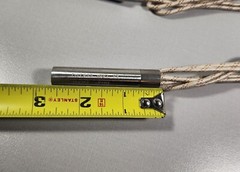 LOT OF 2 WATLOW ST. LOUIS J2E114 FIRERODS 120V 400W