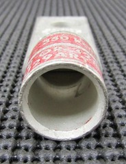 BURNDY YA31-2LN 350CU TWO-HOLE RED DIE COMPRESSION LUG – NEW NO BOX