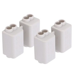 2Pcs High-Power Wiring Splitter Non-Breaking Design Main Function Terminal Block