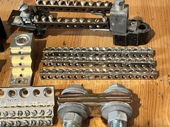 Lot of (18) Assorted Insulated Neutral – Ground Bars + Terminal Strips – READ