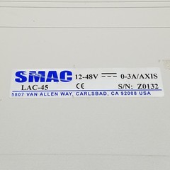 SMAC LAC-45 Controller, 4 Axis, 12-48V, 3A per Axis – USED