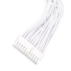10+18Pin to 24-Pin Modular Power Cable Braided Cable 24Pins to 18Pin +10Pin