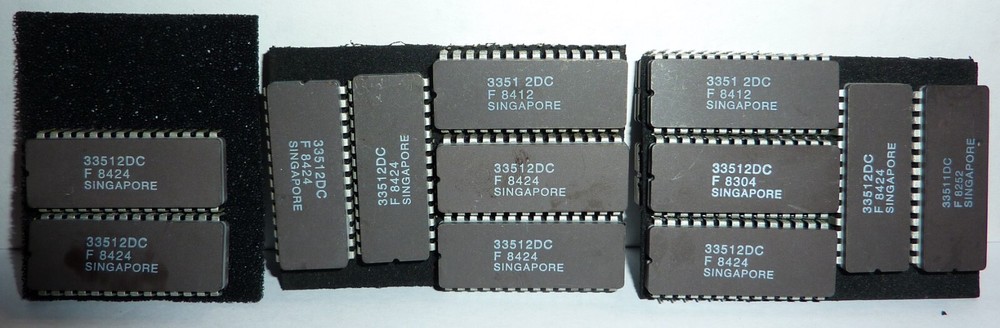 22 Fujitsu 33512DC IC’s