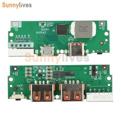 PD/QC 22.5W Fast Charging Module DIY Mobile Power Bank Circuit Board LED Display
