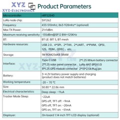 HelTec AutoMation Node T114 LoRa Development Board nRF52840 SX1262 Module Type-C
