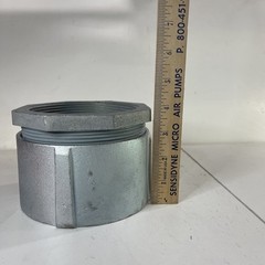 OZ/GEDNEY 4-400, Iron, 3-Piece, Threaded, Rigid Conduit Coupling. New