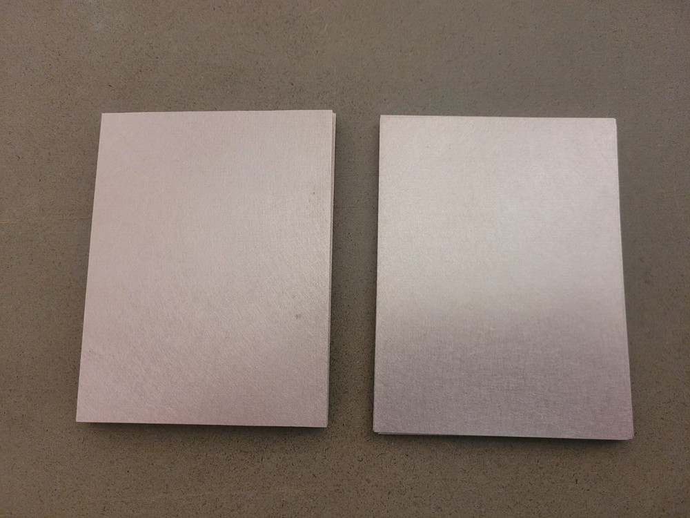 50 pcs Double Sided Copper Clad Circuit Board Laminate FR-4 .015, 3 X 4 in.