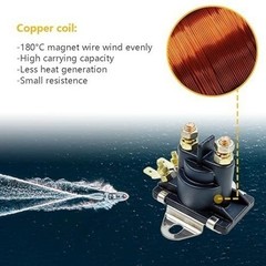 12V Marine Starter Solenoid Power Tilt Trim Solenoid Relay Number of Items: 1