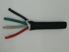 25 ft 18/4 SJOOW SJO SJ Black Rubber Cord Outdoor Flexible Extension Wire/Cable
