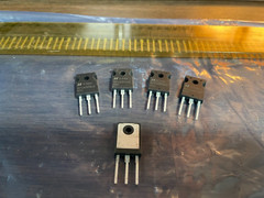 INTERSIL/HARRIS RFG60P06E TO-247 60A 60V 0.030 Ohm **LOT OF 5** New