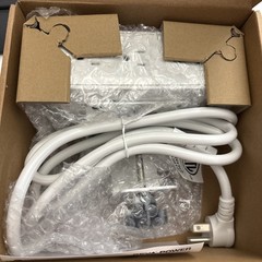 HAT Collective Desktop Power Module – Reya – 2 Power, 1 USB-A, 2-ISB-C – White