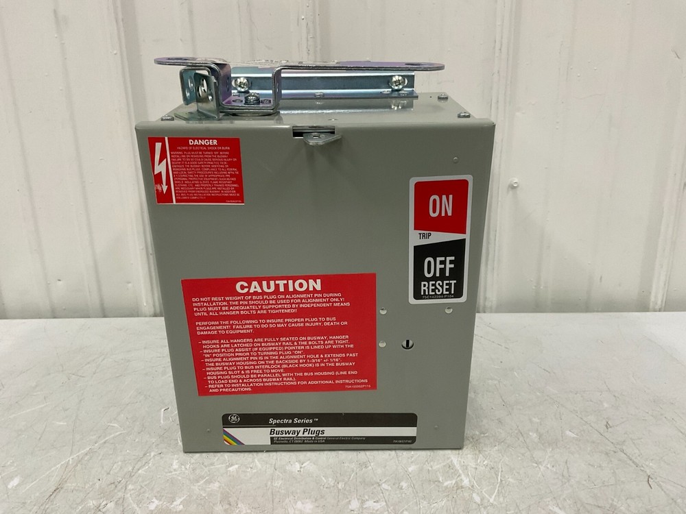 GE SB32.5EBG Bus Plug: 3 Phase, 3 Wire with Ground, 25 A Amps, 240V AC