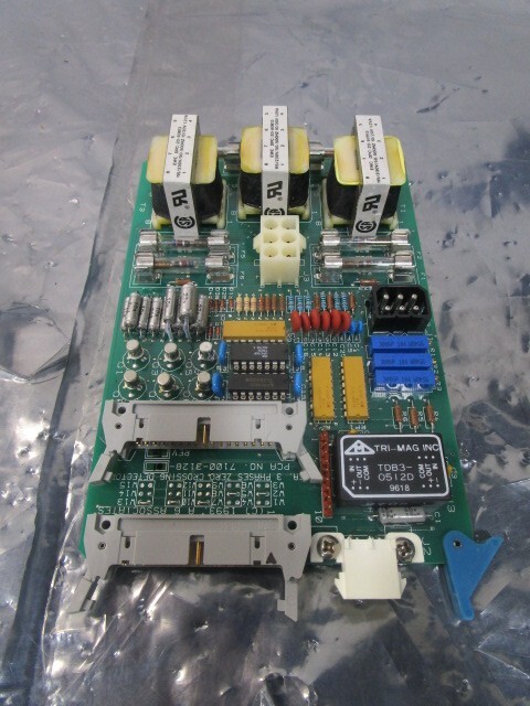 AG ASSOCIATES 7100-3128-01 3 PHASES ZERO CROSSING DETECTOR, 107052