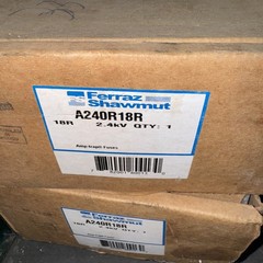 Gould Ferraz Shawmut Amp-Trap A240R-18R A240R18R Fuse 2400V, New, LO1