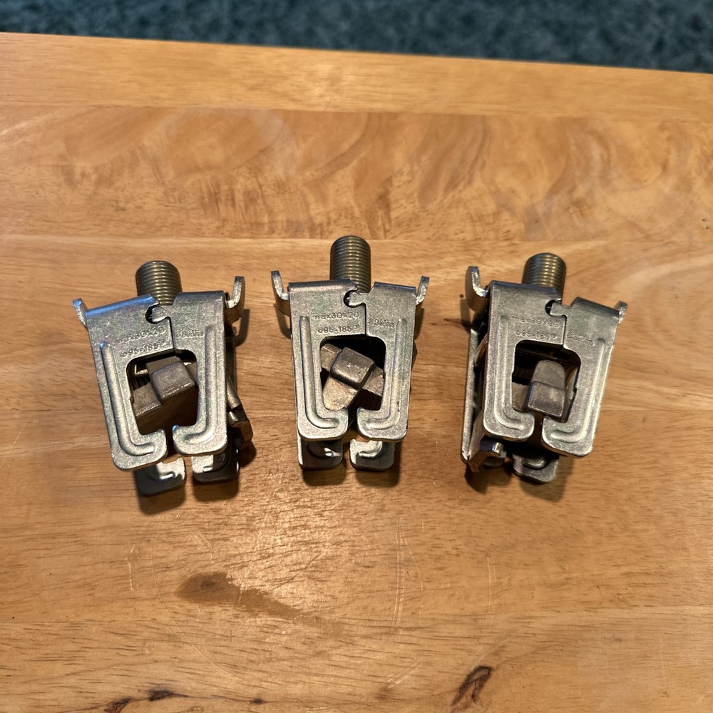 3 Hagar Steel Electrical Busbar Terminal Clamps