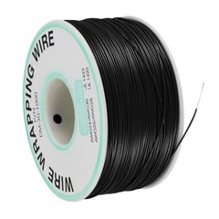 Wrapping Wire Tin Plated Copper Wire P/N DM-30-1000 30 AWG 250M Length Black