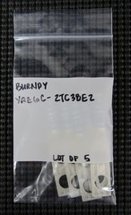 BURNDY YAZ6C-2TC38E2 AWG#6 TWO-HOLE LONG BARREL LUG – LOT OF 5 / NEW NO BOX