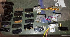Micro Switch Lot , electrical switches . Various Configuration Lot . See Photos
