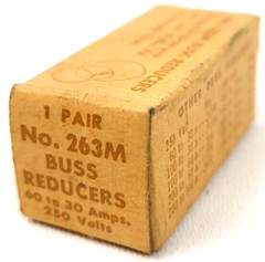 BUSS 263M Bussmann Fuse Reducers – Next Day Option – New