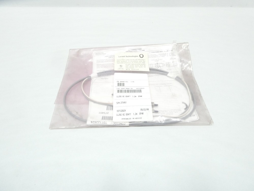 Lucent LL2SC-SC Fiber Optical Cable Single Mode