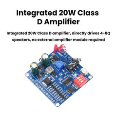 DC6-35V Voice Playback Module 9-Channel one-to-one Independent low-level trigger