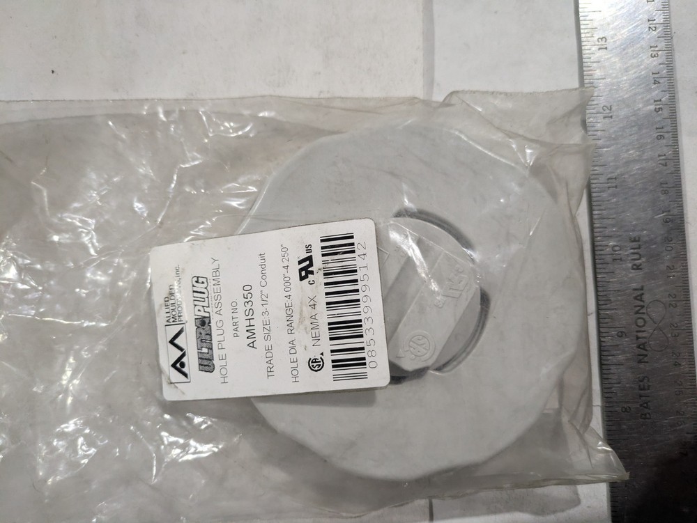 ULTRAPLUG AMHS350 TRADE SIZE:3-1/2″ ConduitHOLE DIA. RANGE:4.000″-4.250