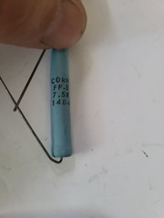 2 FP5 5W – CORNING – RESISTOR 7.5K 5WATT 10%