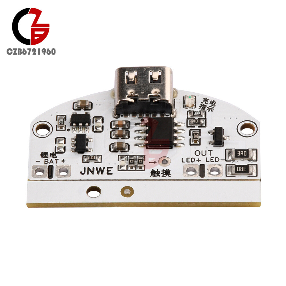 TYPE-C Desk Lamp Circuit Board USB Dimming LED Touch Night Light Control Module