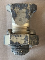 [Qty-4] BLACKBURN M250-350 T1/0-350 Brass Split Bolt Connectors _GOOD TAKE-OUTS!