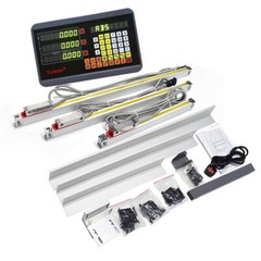 ToAuto 3 Axis Digital Readout +3pc Linear Scale 150*300*550mm DRO Kit,US STOCK