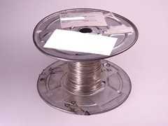 QQW343S22S1T MIL Buss Wire 22 AWG Tin Plated 490′ Partial NOS
