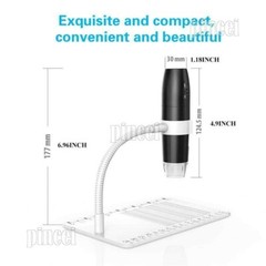 Maxgeek 200MP Digital Microscope Wireless WiFi 1000X USB Magnifier f/iOS Andriod