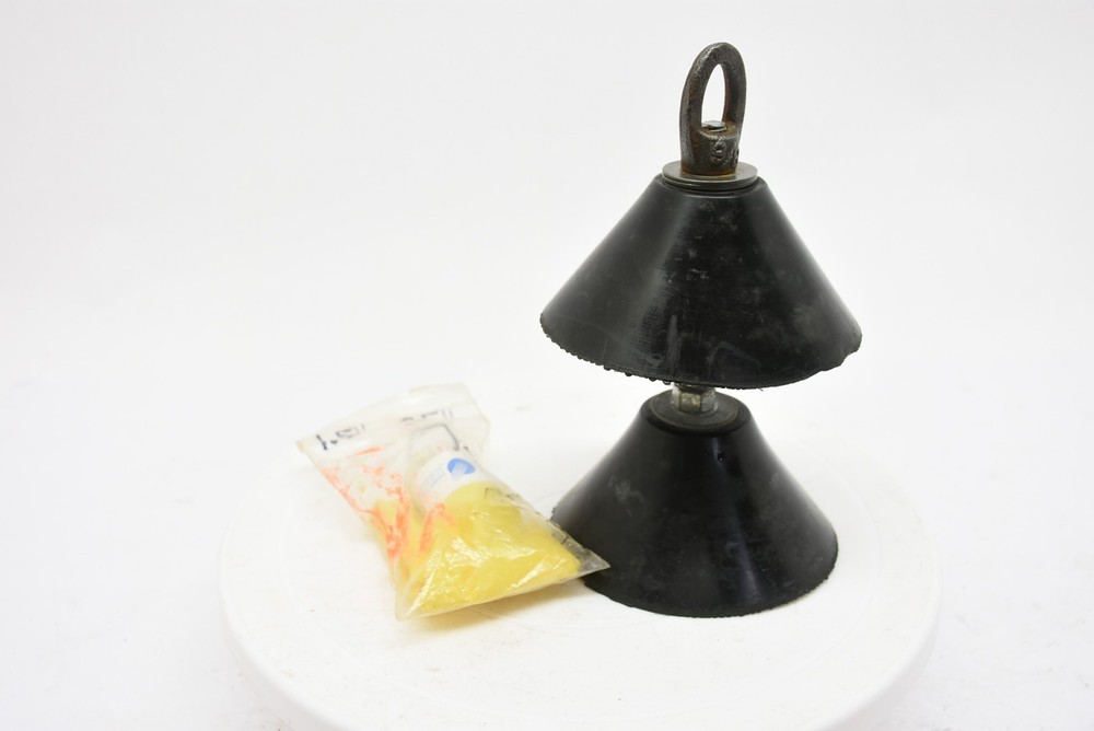 Cal Am 4″ Cal Missile Duct Projectile & 1.5-2.5″ Inflatable Line Carrier NOS