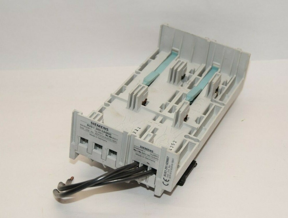 SIEMENS 8US1 260-5AM00 8US1 251-5DM07 Busbar Adapter