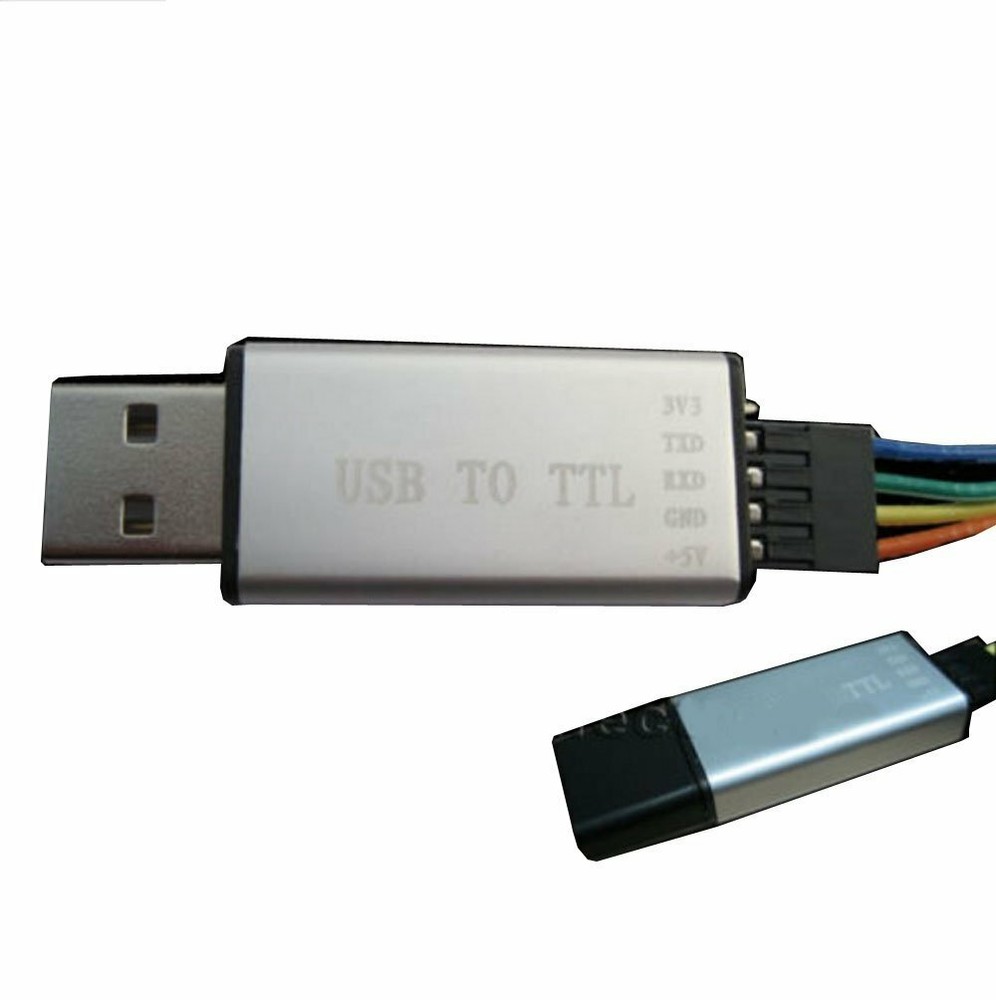 USB2.0 to TTL UART 5PIN Module Serial Converter CP2102 STC PRGMR with Metal case