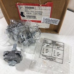 Lot of 3 Burndy UCG25RS – ALCU 8-1/08-1/0 (4770)