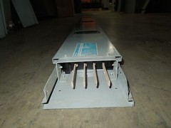 Gould I-T-E X100 X100-45 100A 3ph 4W Aluminum Plug-In Duct 5′ Length Used