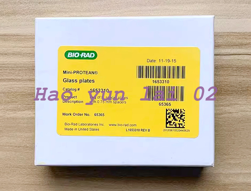 One Box NEW FOR Bio-Rad 1653311 Glass Spacer Plates 0.75mm