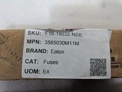 Eaton Cooper Power Systems 3565030M11M Power Fuse High Voltage Current Limiting