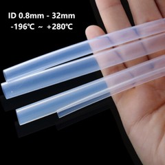Clear PFA FEP F46 PTFE Tube Hose Pipe ID 0.8/1/2/2.5/3/4/5/6~32mm Various Size