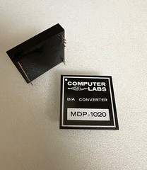 QTY. 2 VINTAGE COMPUTER LABS D/A CONVERTER MDP-1020