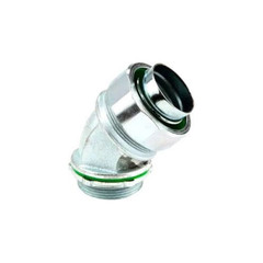 L.H. Dottie SL4538, 3/8″, Steel, Insulated, 45D Liquid Tight Connector, 1 pc